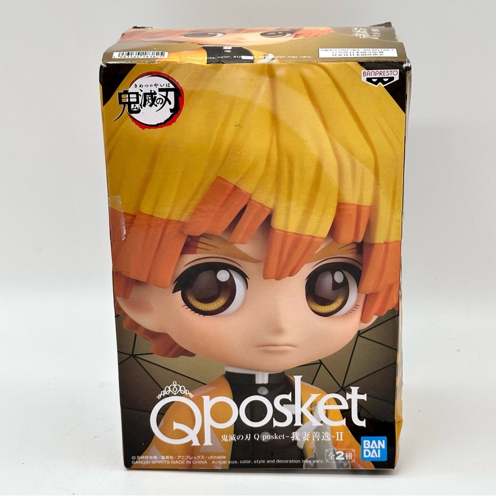Banpresto Q Posket: Demon Slayer Kimetsu No Yaiba - Zenitsu Agatsuma Ⅱ (Ver. A)